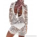 MuQing Womens Lace Tassels Crochet Backless Beach Dress Bikini Cover up OneSize Fits XS-M B079KBQLDQ
